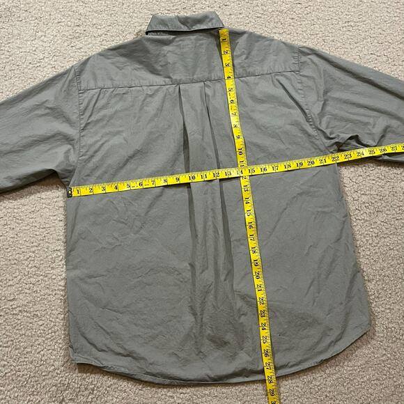 Album By Kenzo Womens Long Sleeve Button Up Shirt Tan Size Small - Picture 4 of 4